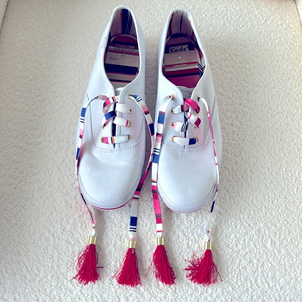Keds for Kate Spade Canvas Flats. Size 9.5